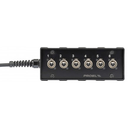PROEL STAGE ABOX06NC10 PROEL STAGE 8032496925712 Italy ST 1 0 Active 1 0 3 FERT 85371098 pShockproof plastic audio box wired wit